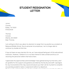 free job resignation letter templates