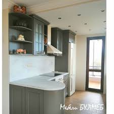 Идеи за дизайн на кухня с барплот. Kuhnya Radina Kitchen Design Grey Kitchen Cabinets Kitchen Cabinets