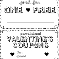 15 Sets Of Free Printable Love Coupons And Templates
