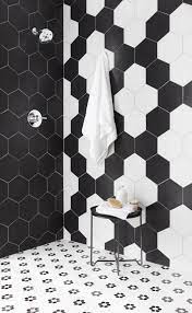 designing with black and white tile