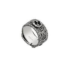 gucci garden silver ring jewellery