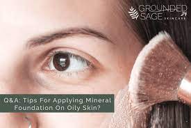 tips for applying mineral foundation on