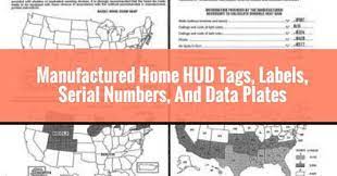 Manufactured Home Hud Tags Labels