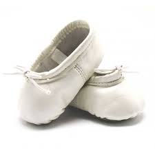 Pitter Patter Ballet Baby Shoes White