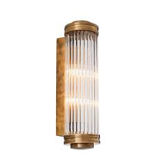 Gascogne Large Brass Wall Lamp Now