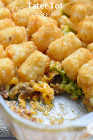 cheese tater tot cerole recipe