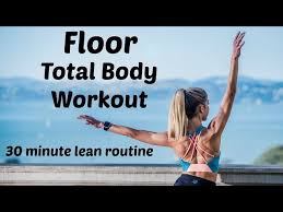 floor total body workout exercise