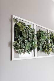 how to diy faux greenery wall hanging