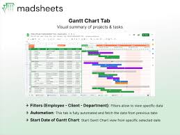 project management tool google sheet