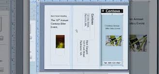 How To Create A Brochure With Microsoft Publisher 2007