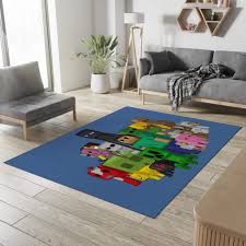 cool minecraft trendy floor design rug