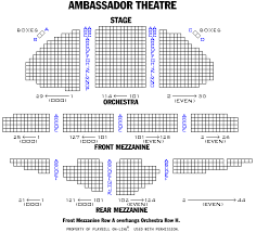 Unusual August Wilson Theatre Seating Chart View August