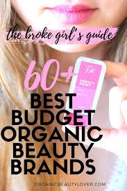 budget organic beauty brands