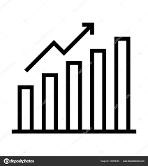 Growth Chart Vector Icon Stock Vector Prosymbols 183509250