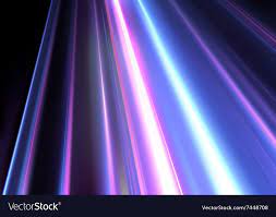 colored light beams royalty free vector
