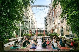 best outdoor yoga cles nyc for