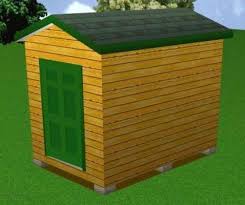 8x12 Storage Shed Plans Package