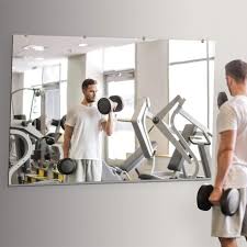 Annealed Wall Mirror Kit For Gym And