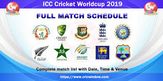 icc cricket worldcup schedule time