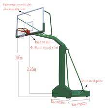 china high quality basketball hoop
