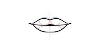 how to draw lips in 5 easy steps with