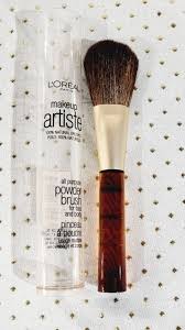 l oreal makeup artiste natural hair all purpose powder brush for face body new