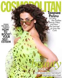 with taapsee pannu cosmopolitan india