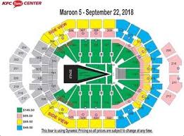 Maroon 5 Tickets Louisville 66 34 Picclick