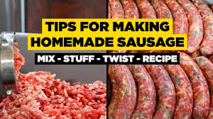 homemade sausage must know beginner