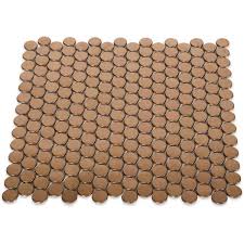 Ivy Hill Tile Copper Penny Round 12 In
