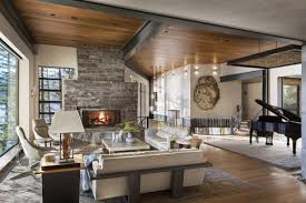 These 2 apartments show how to do this trend as stark decor or in abundance of rustic modern rustic decor often melds with industrial home style. 35 Best Rustic Living Room Ideas Rustic Decor For Living Rooms