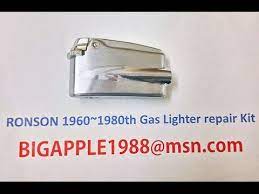 ronson 1960 1980th gas lighter repair