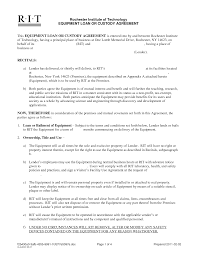 Free Simple Personal Loan Agreement Template 100 Bad
