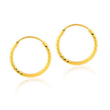 exquisite gold bali earrings