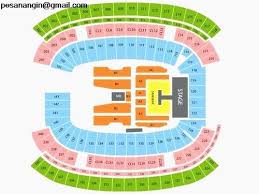Gillette Seat Map Gillette Stadium Seating Chart Kenny Chesney
