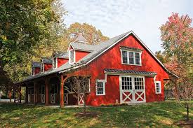 If you're ready to start planning and pricing your new barn, you're in the right place. 6 Beautiful Red Horse Barns Stable Style