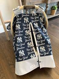 Ny Yankees Baseball Team Baby Carseat