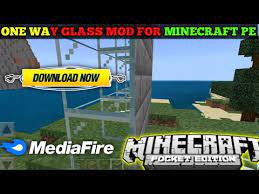 for minecraft pe one way glass mod