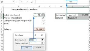 data table in excel how to create one