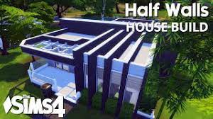 the sims 4 house building half walls