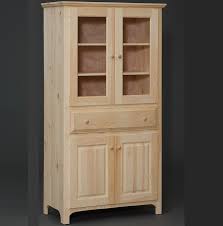 Amish Built 4 Door Pantry Cabinet
