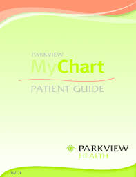 Fillable Online Welcome To Parkview Mychart Fax Email Print
