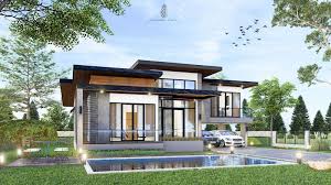 Unique Modern Home Plan With Drive