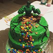 Hulk Cakes Decoration Ideas Little Birthday Cakes gambar png