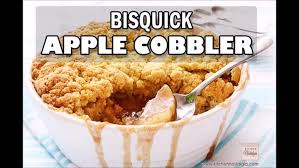 bisquick apple cobbler recipe