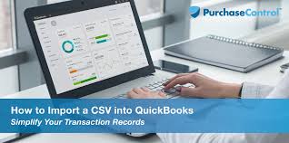 How To Import A Csv Into Quickbooks Purchasecontrol Software