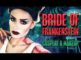 bride of frankenstein cosplay costume