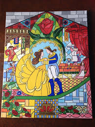 Beauty And The Beast Canvas Painting