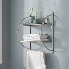 They are a fundamental part of ensuring they work significantly well for those with small bathrooms on which space becomes a problem. Bathroom Shelves With Towel Bar You Ll Love In 2021 Wayfair