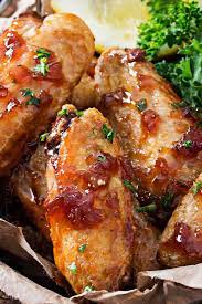 jack daniels glazed baked en wings